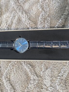 LONGVADON BLUE NOIR WATCH